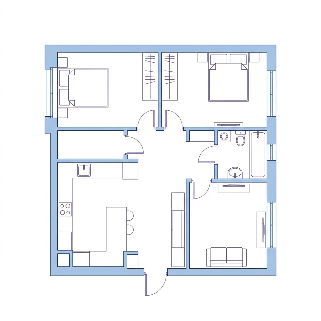 2 Bedroom Apartment